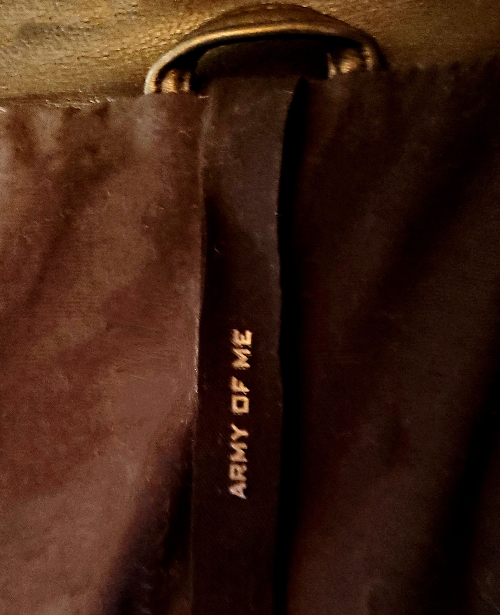 Army Of Me Army of Me Draped Genuine Leather Parka Overcoat Jacket Size US XL / EU 56 / 4 - 14 Thumbnail