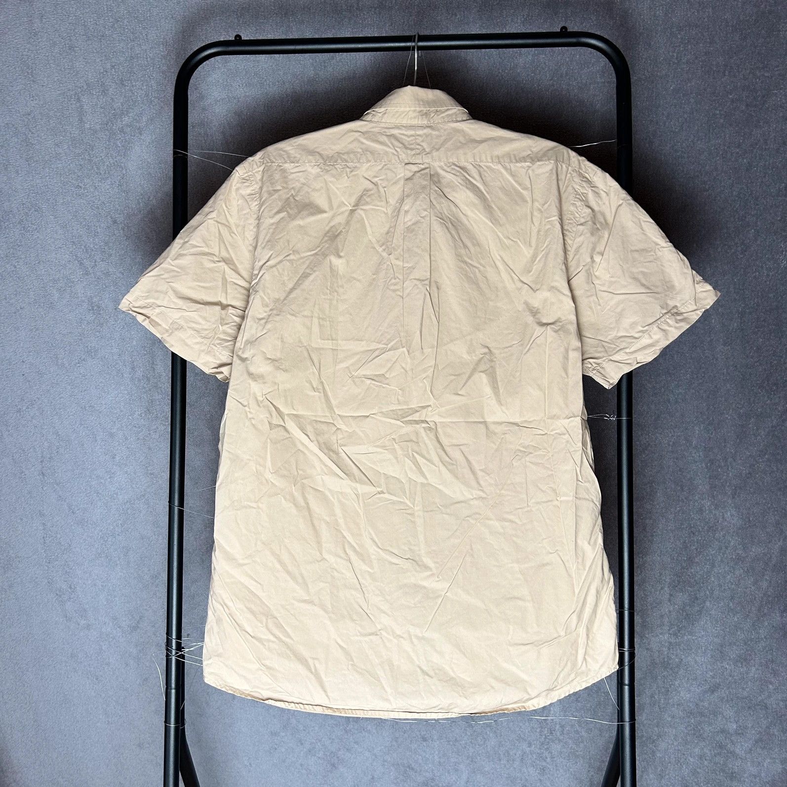 Designer × Polo Ralph Lauren × Ralph Lauren Polo Ralph Lauren beige shirt mini logo haft pony Size US L / EU 52-54 / 3 - 2 Thumbnail
