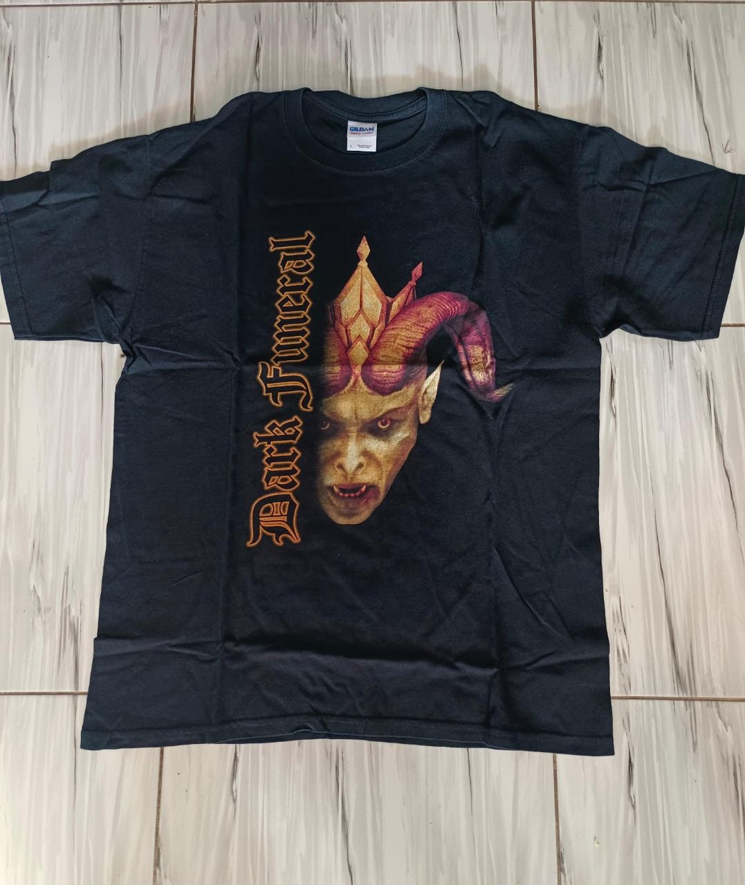 Band Tees Vintage Dark Funeral Attera Orbis Terrarum black metal shirt Size US L / EU 52-54 / 3 - 1 Thumbnail