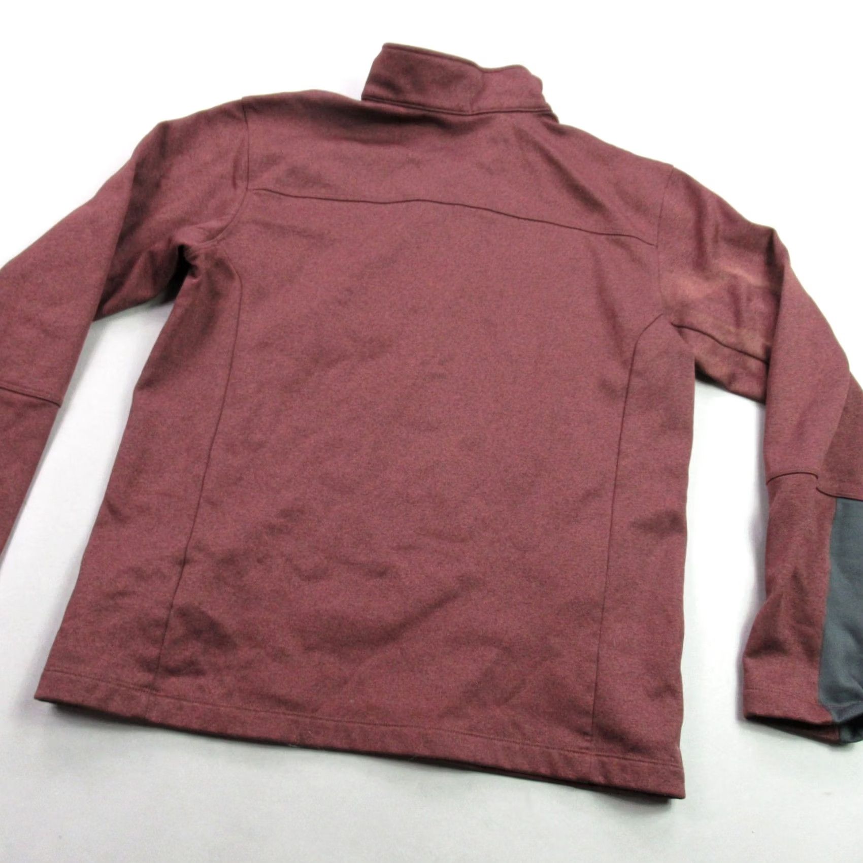 The North Face The North Face Pullover Mens Medium Long Sleeve 1/4 Zip Casual Burgundy Lightweight Size US L / EU 52-54 / 3 - 7 Thumbnail