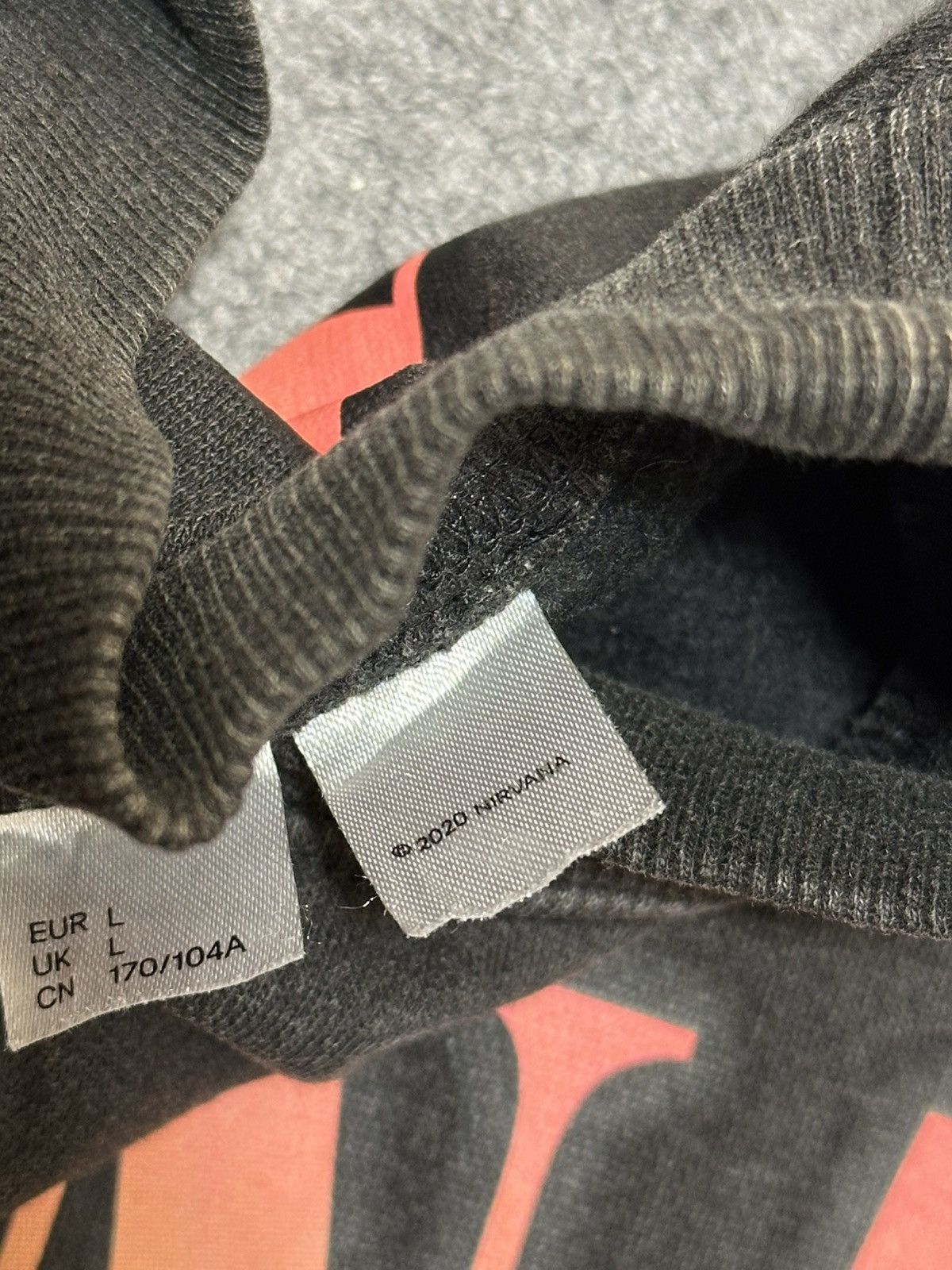 Nirvana H&M Divided Nirvana MTV Unplugged sweatshirt. Size US L / EU 52-54 / 3 - 9 Thumbnail