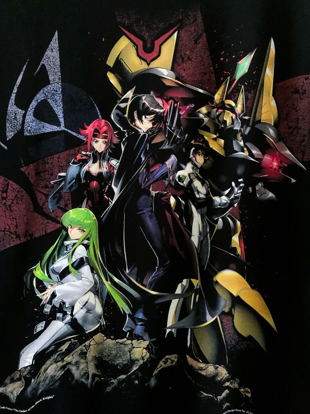 Anime Rare Code Geass LELOUCH OF THE REBELLION Anime Fans Made Size US L / EU 52-54 / 3 - 1 Thumbnail
