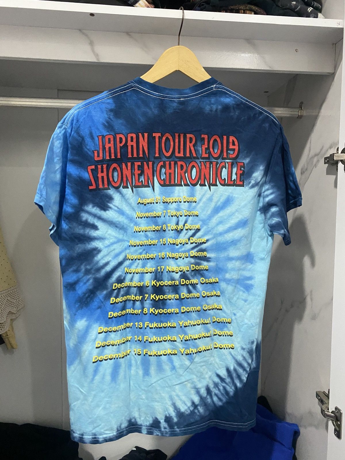 Japanese Brand Shonen Chronicle Japan Tour 2019 Tshirt Size US M / EU 48-50 / 2 - 3 Thumbnail