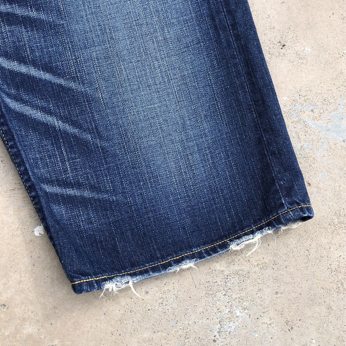 Levi's Vintage Clothing Vintage Levis 503 Distressed Denim Short Pants Size US 34 / EU 50 - 5 Thumbnail