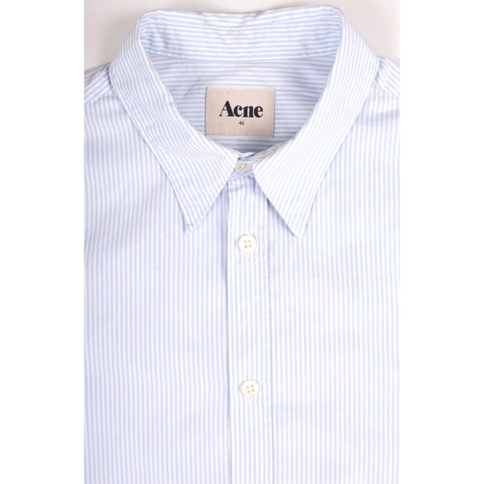 Vintage Acne Slim Stripe 2 AW11 Long Sleeve Button Shirt Size 46 Blue Mens Dress Shirt Regular Sleeve Length Long Sleeve Shirt 46 Slim Stripe 2 AW11 Nike Size US XXL / EU 58 / 5 - 3 Thumbnail
