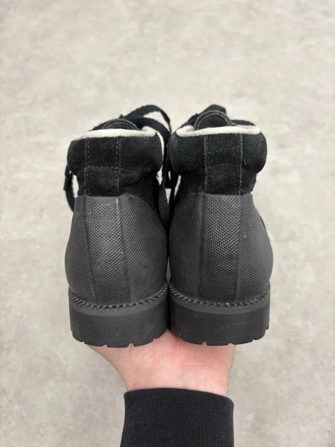 Yohji Yamamoto Yohji Yamamoto Y’s Black Suede Hiking Boots Size US 7 / EU 40 - 7 Thumbnail