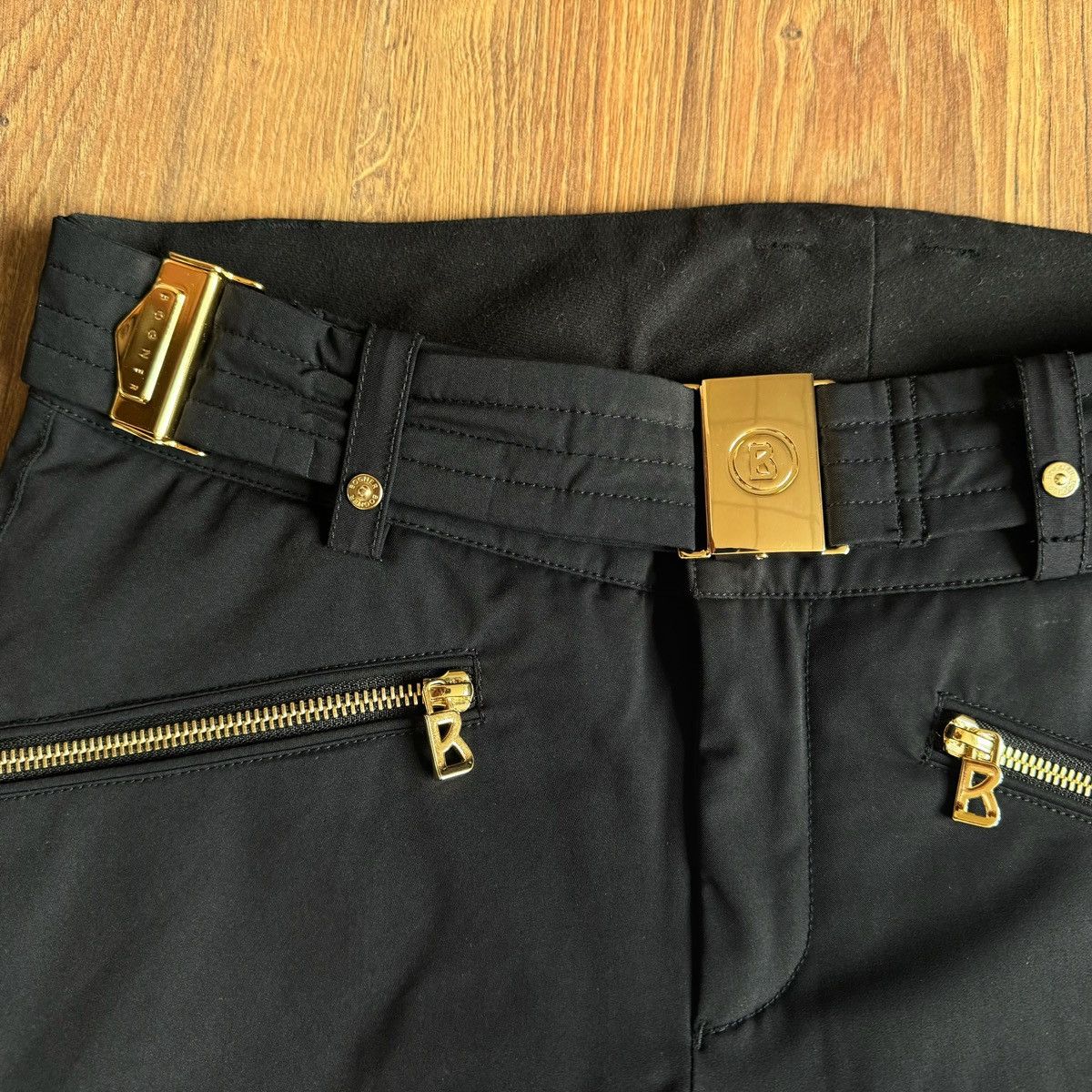 Bogner Bogner Women’s Primaloft Ski Pants Black US 6 /EU 36 Size 28" / US 6 / IT 42 - 6 Thumbnail