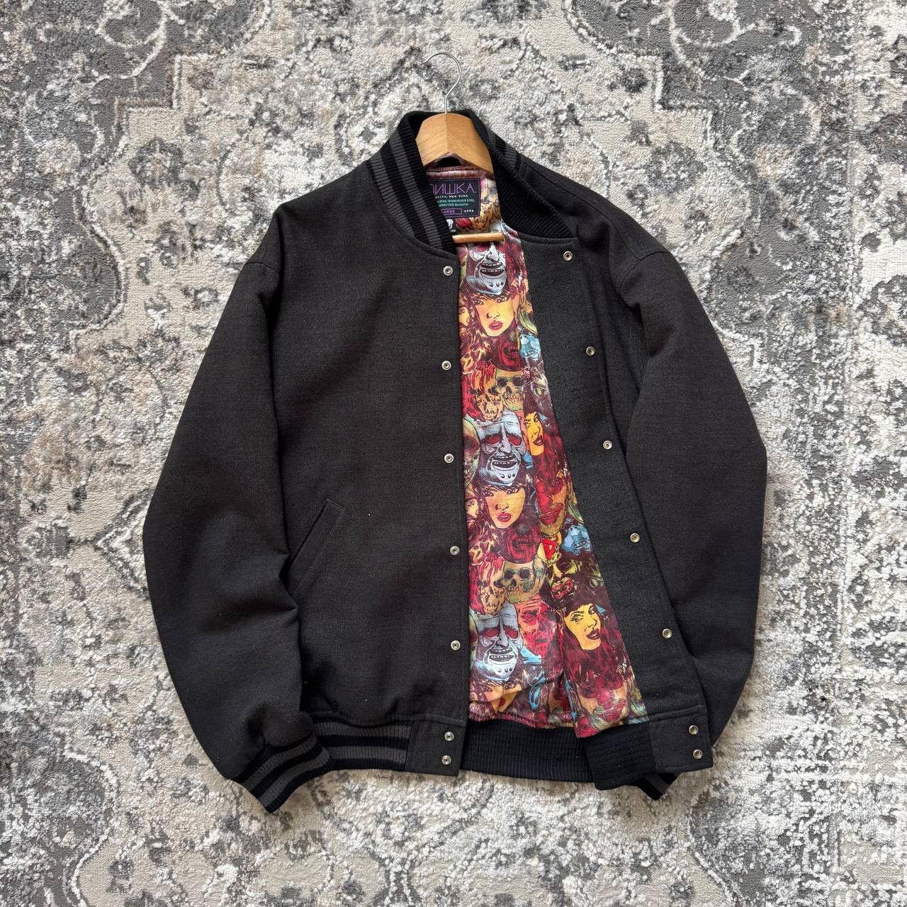 Mishka Mishka x Lamour Supreme LSD Varsity jacket Size US L / EU 52-54 / 3 - 2 Thumbnail