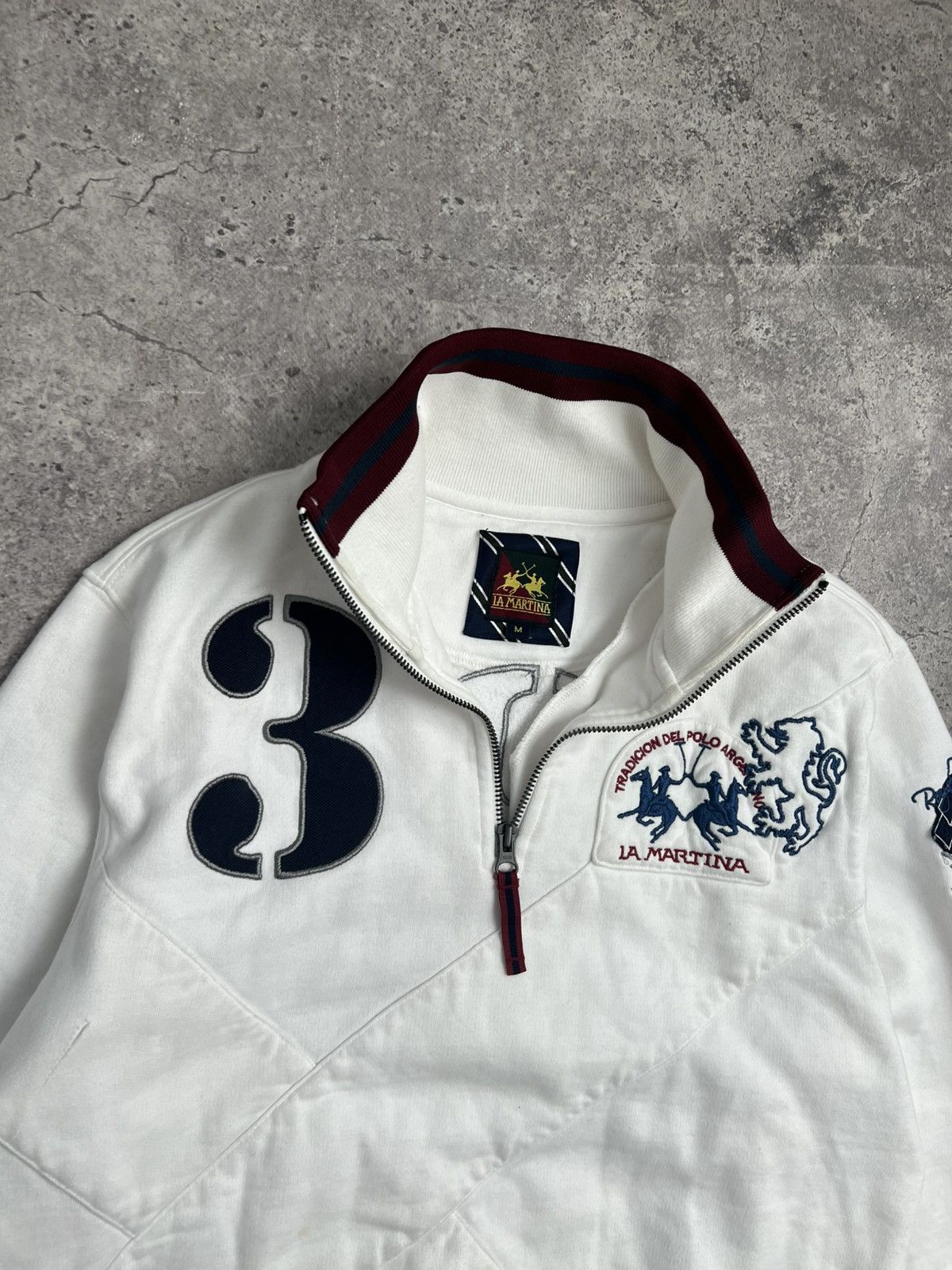 La Martina Vintage La-Martina Zip-Up #3 (Hoodie) Size US M / EU 48-50 / 2 - 3 Thumbnail