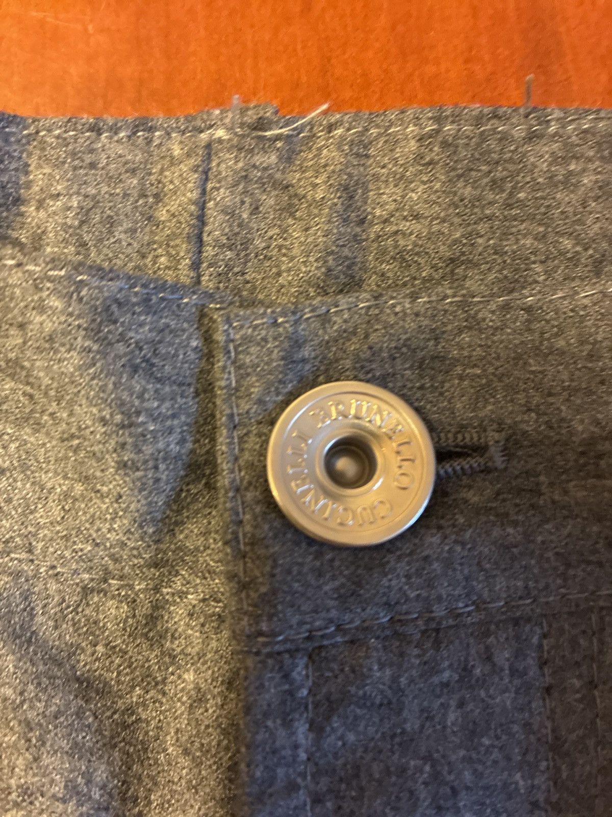 Brunello Cucinelli Brunello Cucinelli 5 Pocket Wool Pants New EU46/US30 Size US 30 / EU 46 - 4 Thumbnail