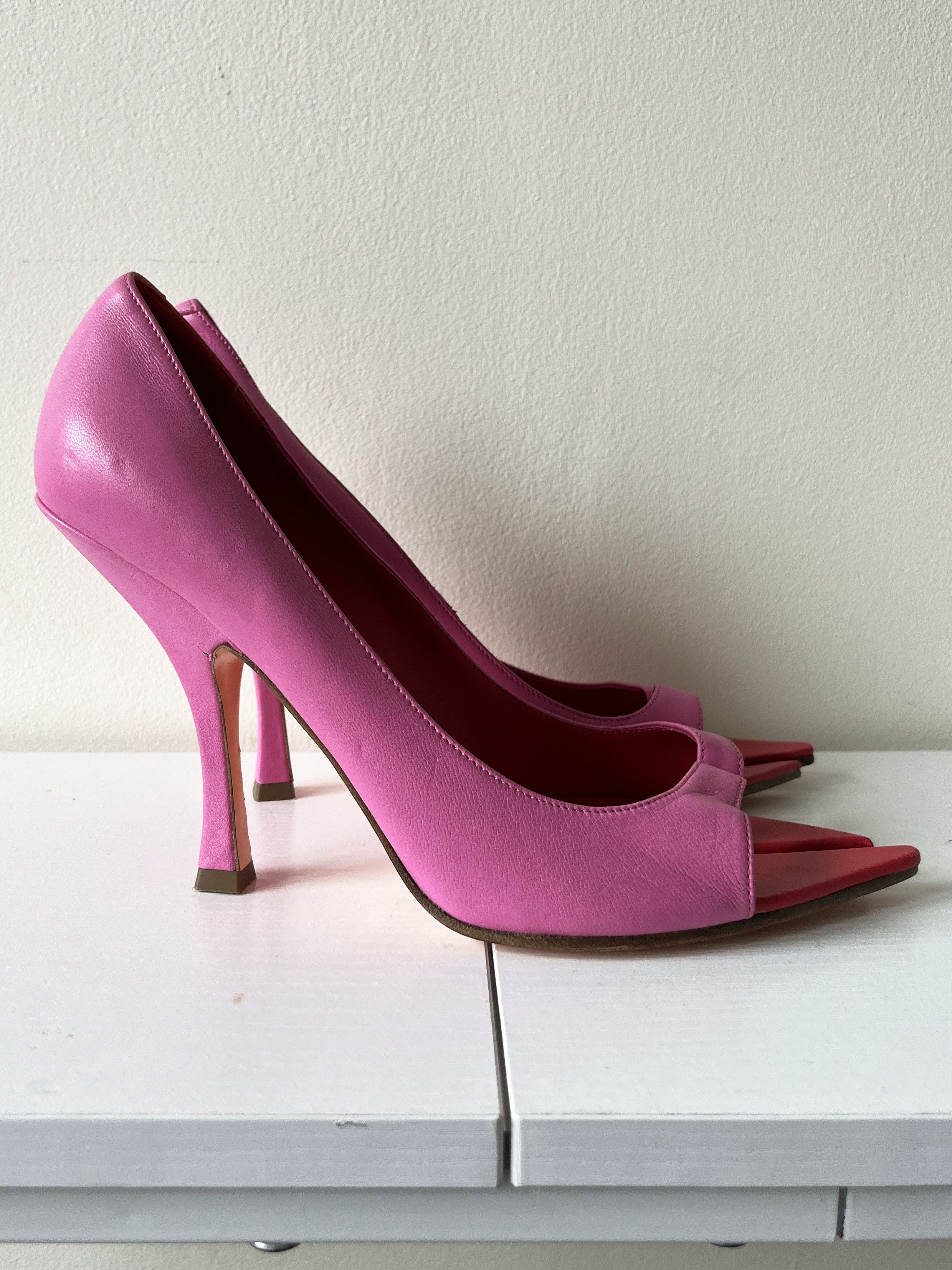 Y/Project Y/ Project lobster tabi pink heels Size US 8 / IT 38 - 3 Thumbnail