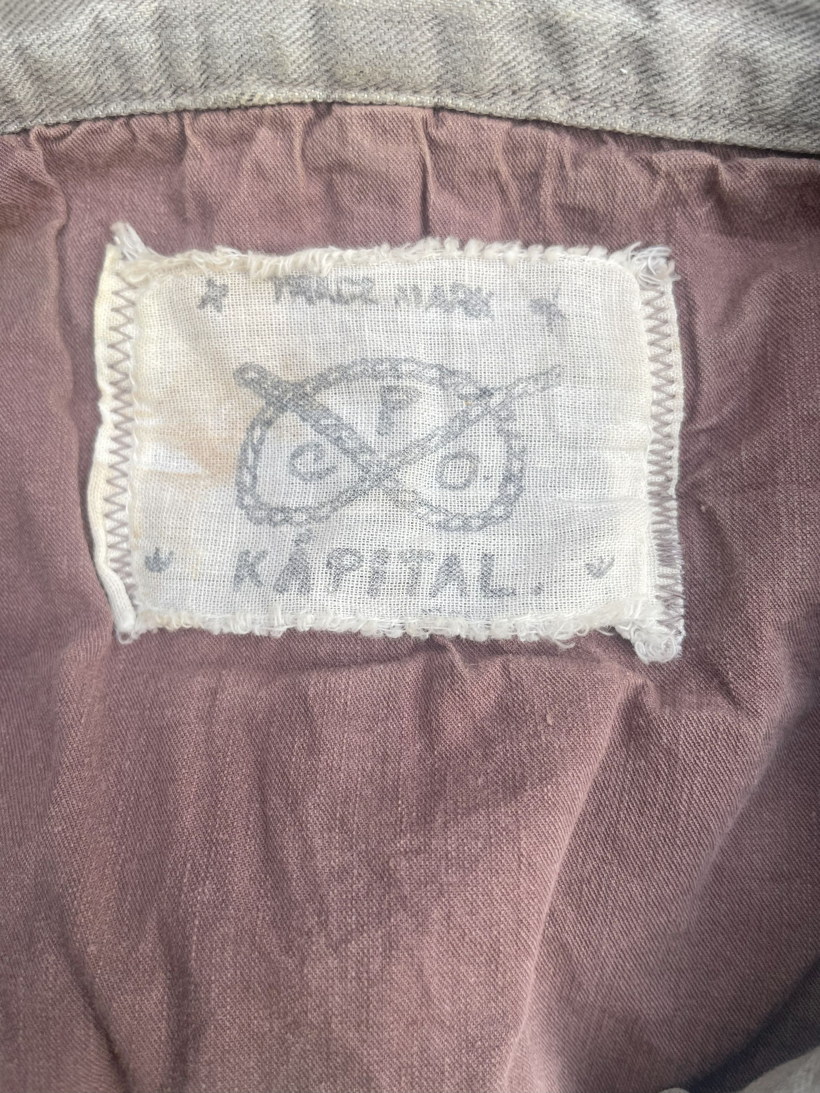 Kapital Kapital Kiro Hirata Denim Jacket Size S / US 4 / IT 40 - 12 Thumbnail