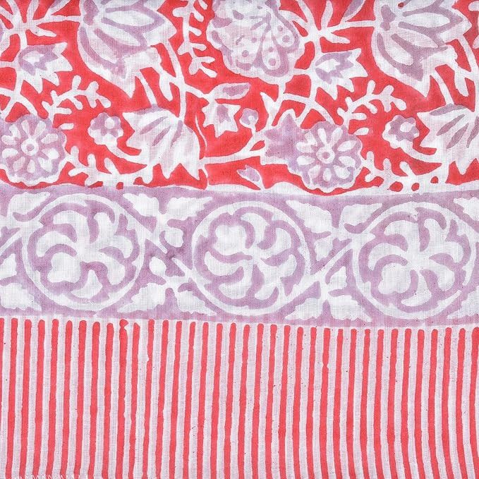 Handmade Cotton Scarf for Women Long Lightweight Shawl Wrap Size ONE SIZE - 5 Thumbnail