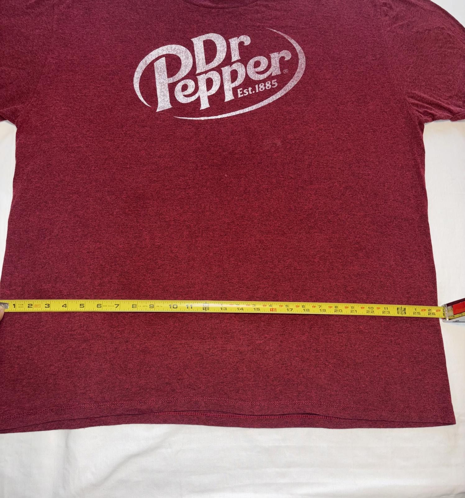 Designer Dr Pepper Vintage Style T-Shirt - XXL Size US XXL / EU 58 / 5 - 6 Thumbnail