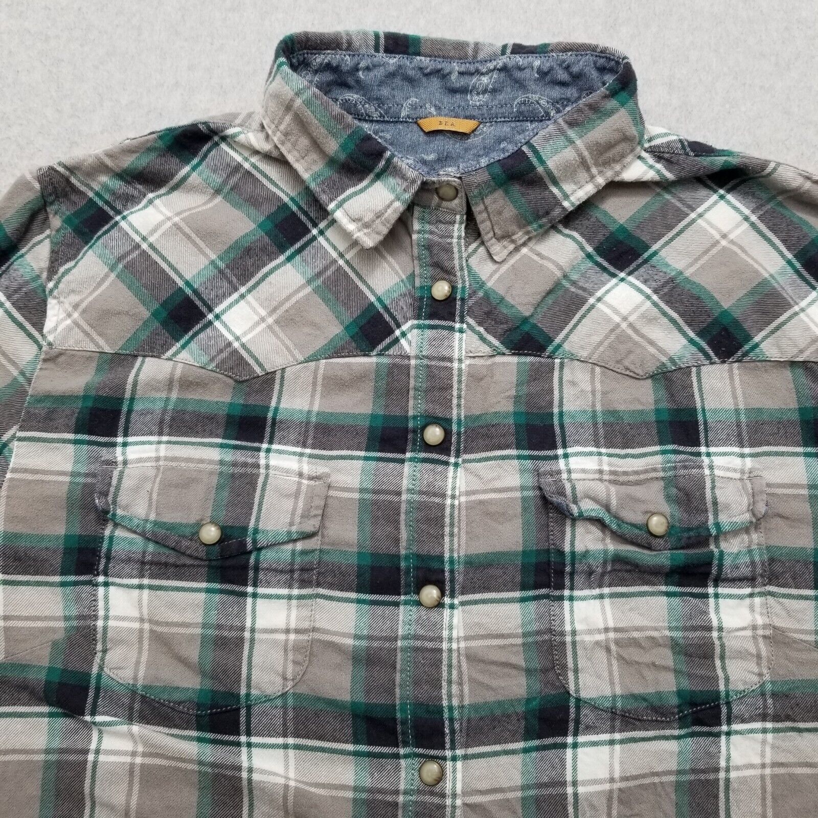 Other Jachs Girlfriend Shirt Womens Large Plaid Button Up Flannel Size US L / EU 52-54 / 3 - 3 Thumbnail