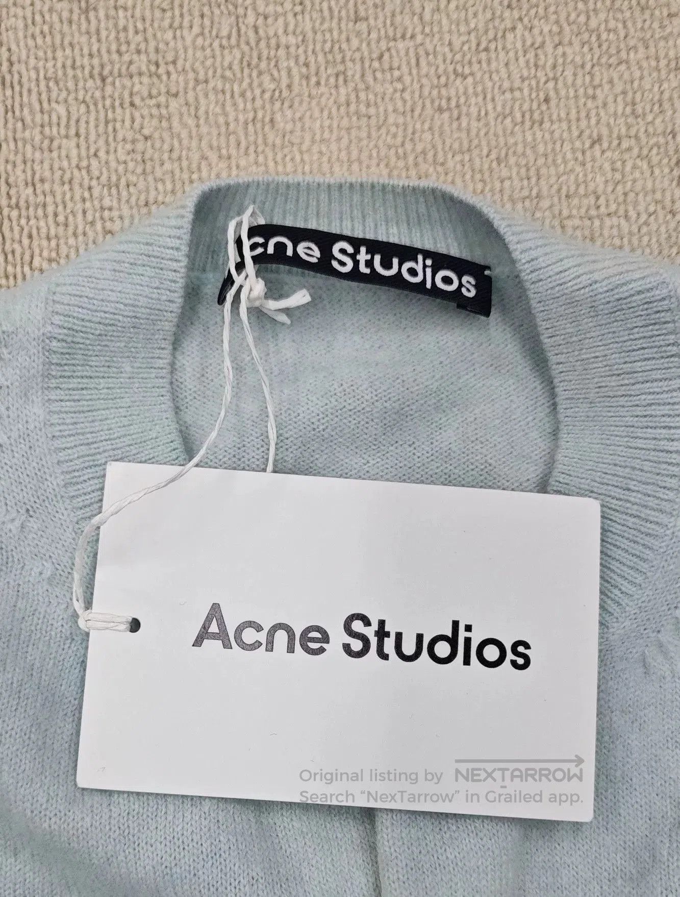 Acne Studios acne studios smiling face wool cardigan. Size XS / US 0-2 / IT 36-38 - 3 Thumbnail