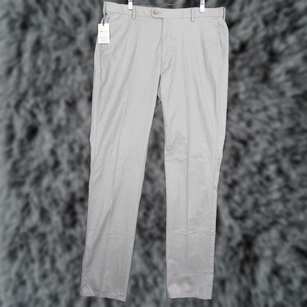 Peter Millar Peter Millar Pants Mens 38x36 Gray Soft Touch Twill Chino Stretch Casual MS19B48 Size US 38 / EU 54 - 1 Thumbnail