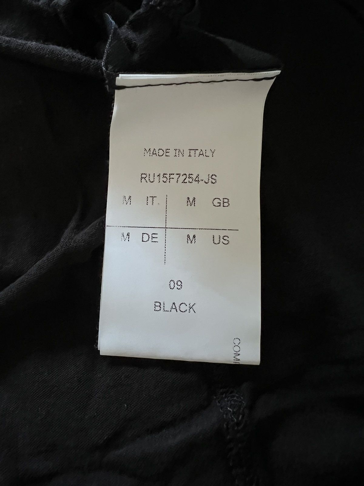 Rick Owens Rick owens mainline t shirt sz m Size US M / EU 48-50 / 2 - 5 Thumbnail