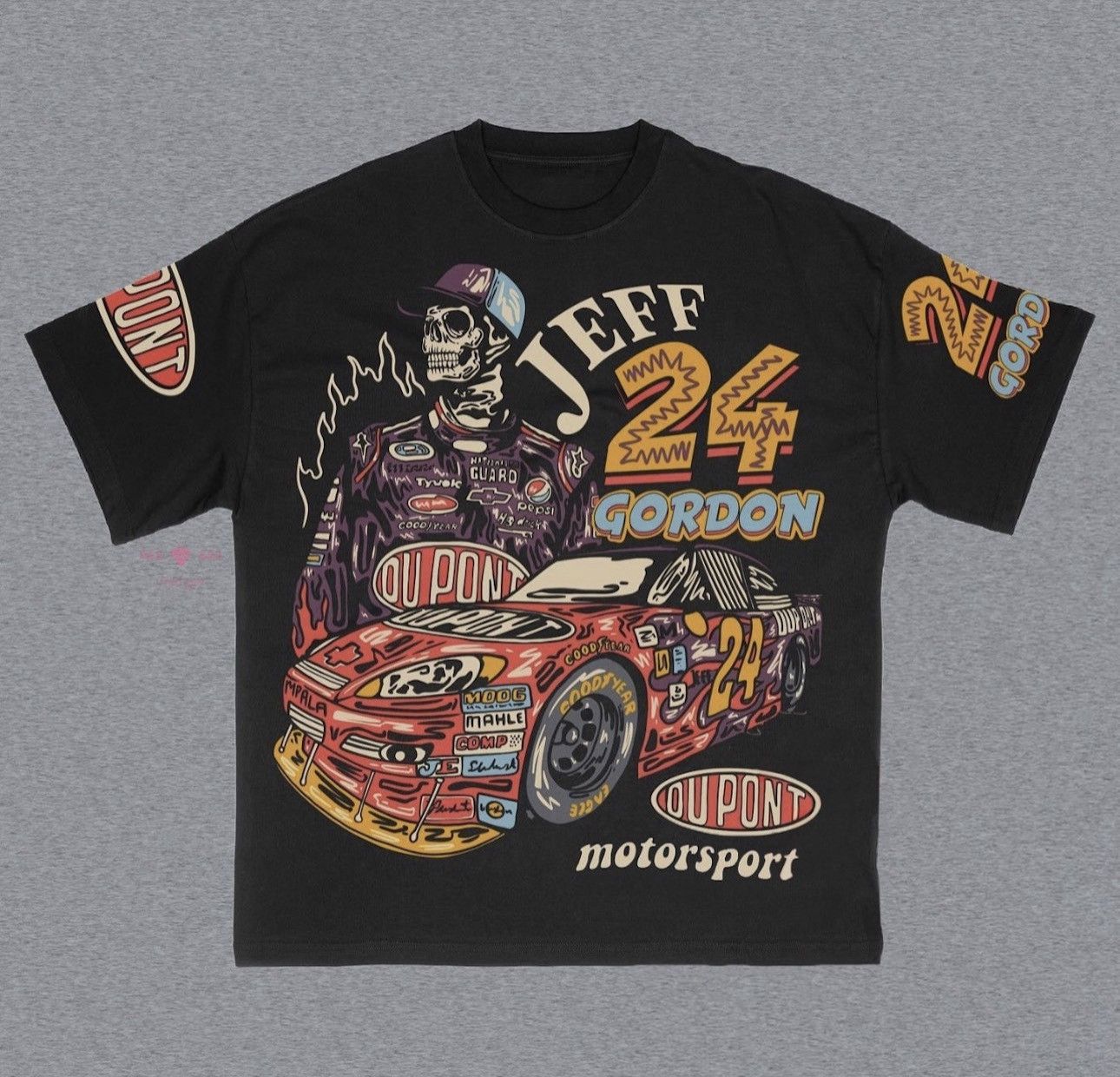 Vintage Vintage Skull Print T-Shirt Retro Hip Hop y2k Size US L / EU 52-54 / 3 - 1 Thumbnail