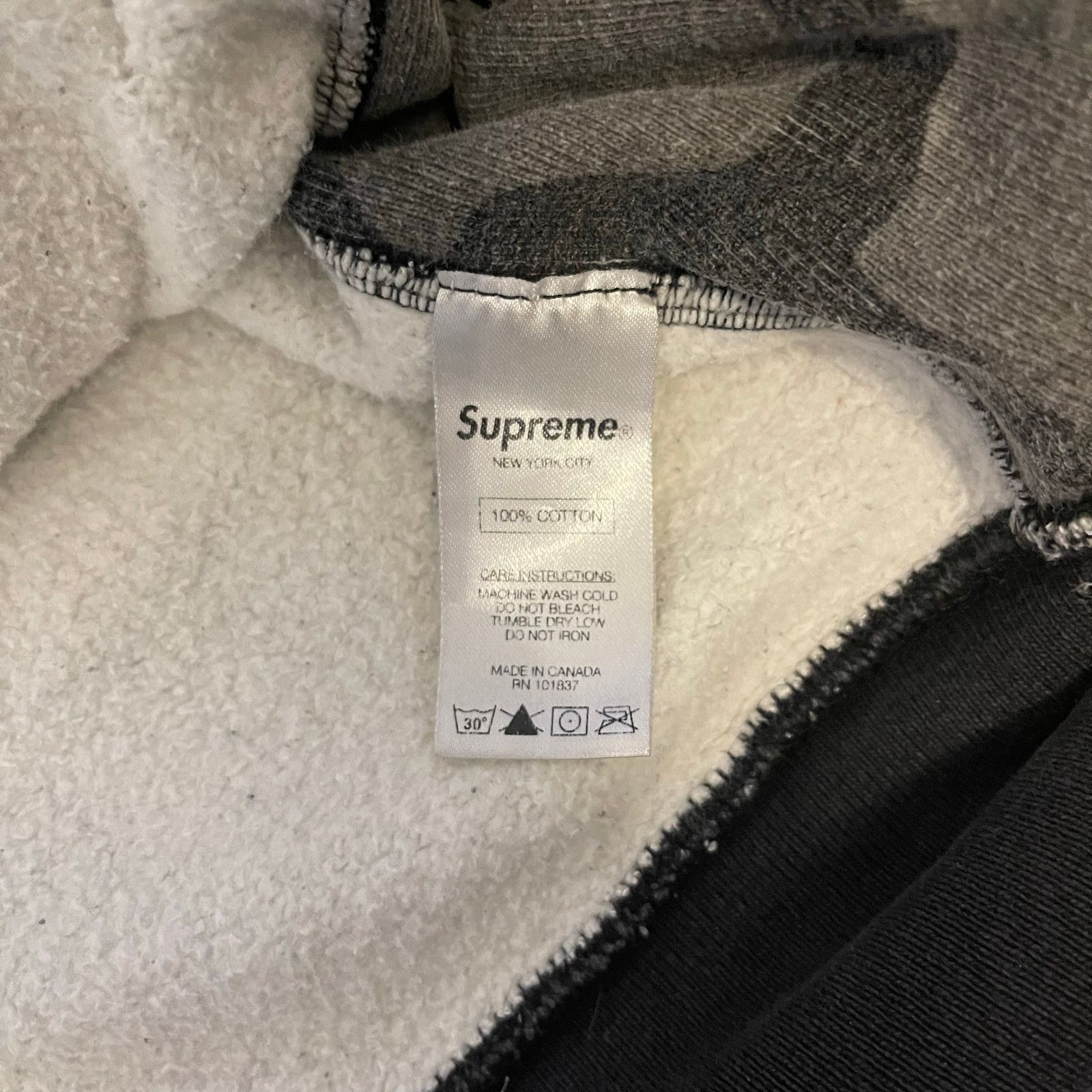 Supreme Supreme Fall 2013 Snow Camo Box Logo Hoodie Size US L / EU 52-54 / 3 - 6 Thumbnail
