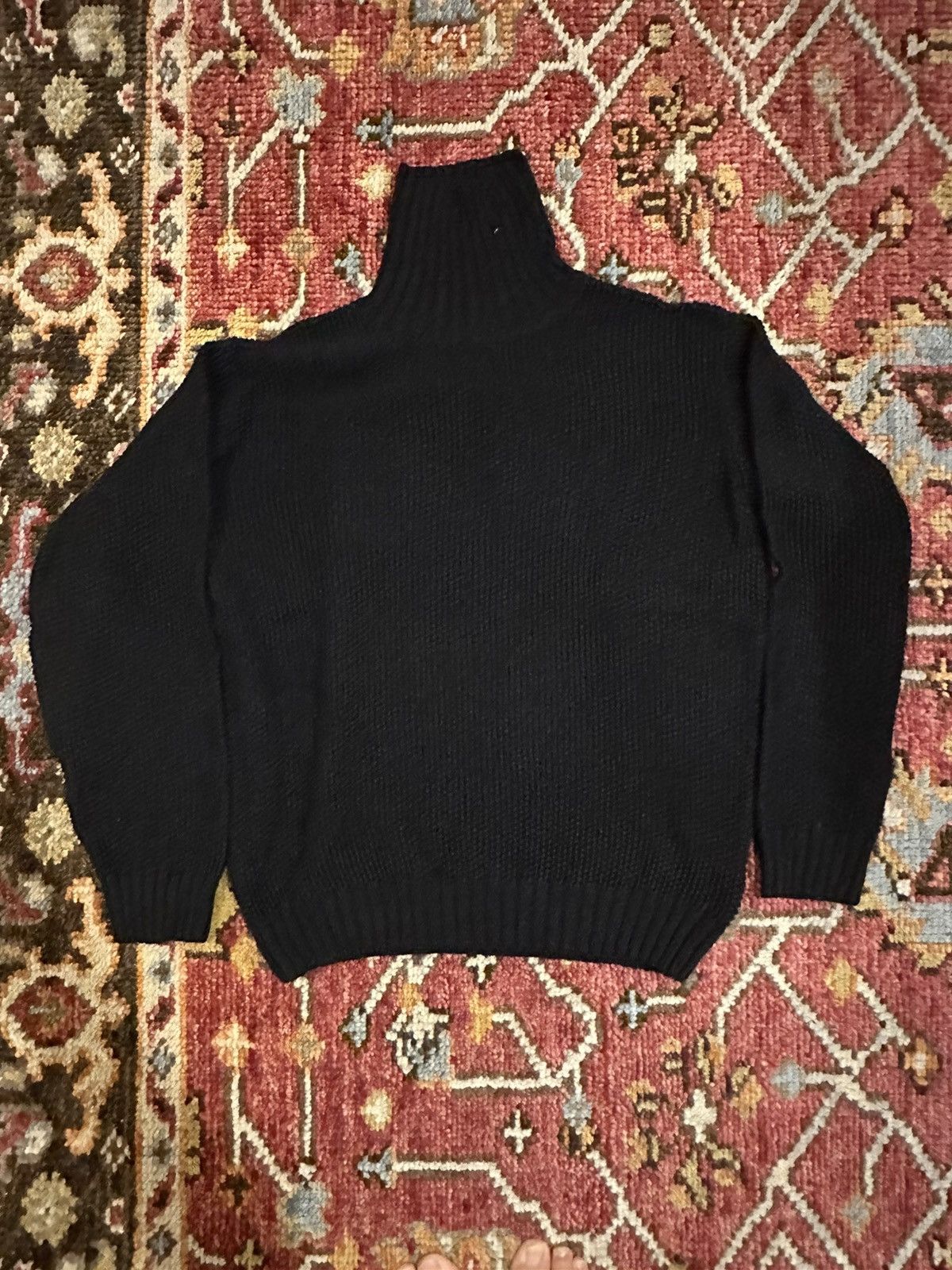 Noah Noah Seed Stitch Turtleneck Sweater | Grailed