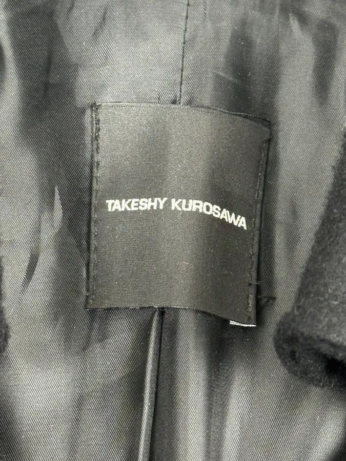 Vintage Takeshy Kurosawa Black Buttoned Officer Caban Jacket Size US M / EU 48-50 / 2 - 9 Thumbnail