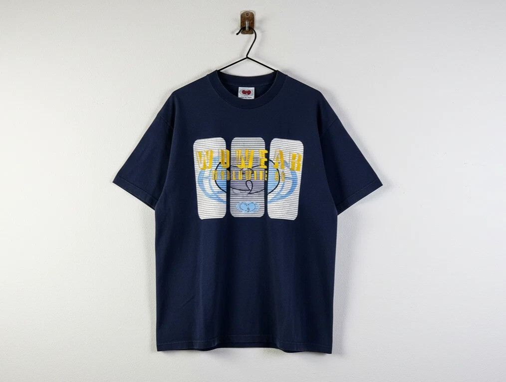 Wu-Tang Clan Wu Wear T-Shirt 90s Worldwide 36 Vintage Navy L Size US L / EU 52-54 / 3 - 1 Thumbnail