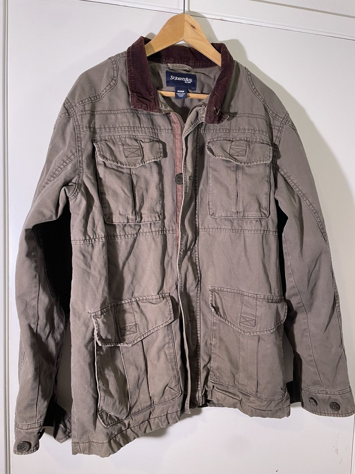 Vintage 90’s 2000’s Y2K VTG Vintage St. John’s Bay Retro Work Jacket Size US M / EU 48-50 / 2 - 1 Thumbnail