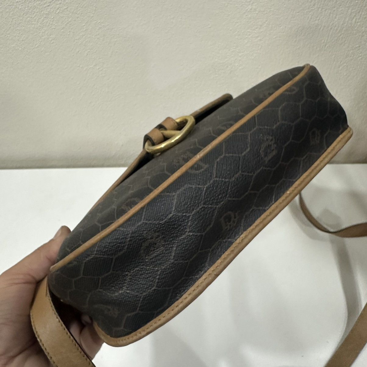 Christian Dior Monsieur ‼️YES‼️ VINTAGE CHRISTIAN DIOR TROTTER SHOULDER CROSSBODY BAG Size ONE SIZE - 4 Thumbnail