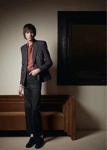Yves Saint Laurent Saint Laurent 20fw Runway Double-Breasted Blazer Size 48R - 2 Thumbnail