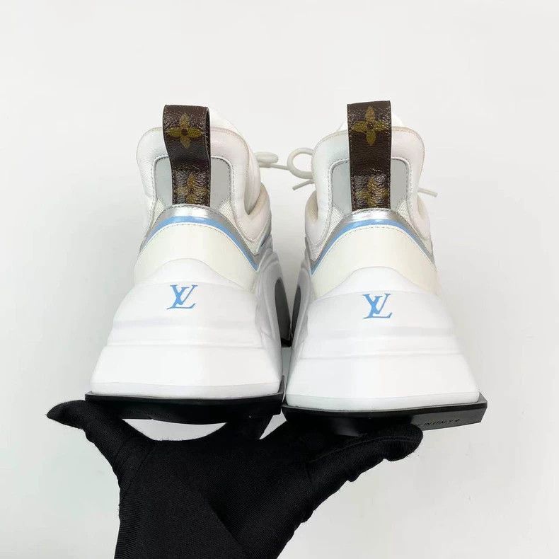 Louis Vuitton Louis Vuitton Archlight 2.0 Hot Blue and White Platform Da Size US 6 / IT 36 - 5 Thumbnail