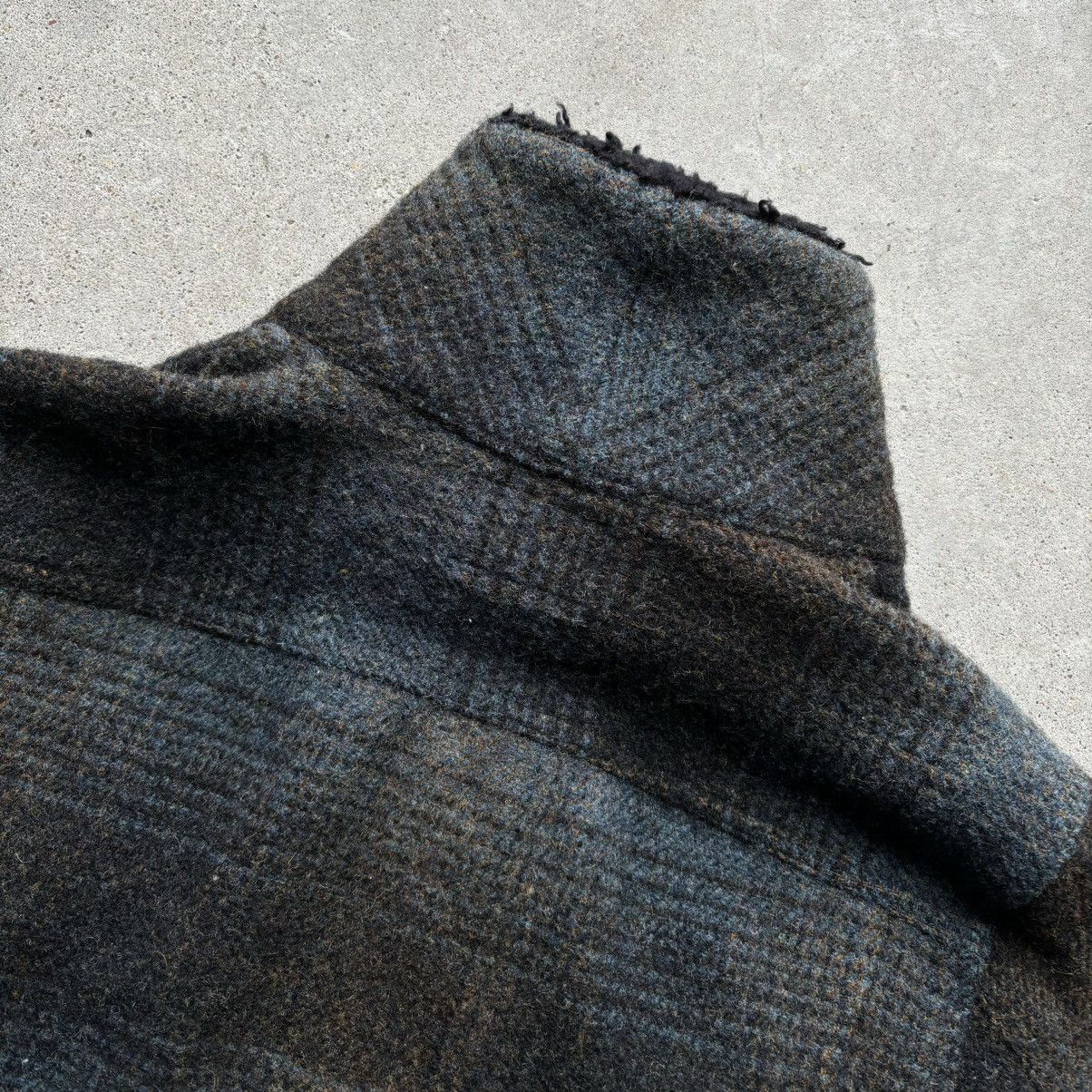 Calvin Klein × Vintage vintage 90s CALVIN KLEIN JEANS Plaid Wool Cropped jacket Size S / US 4 / IT 40 - 10 Thumbnail
