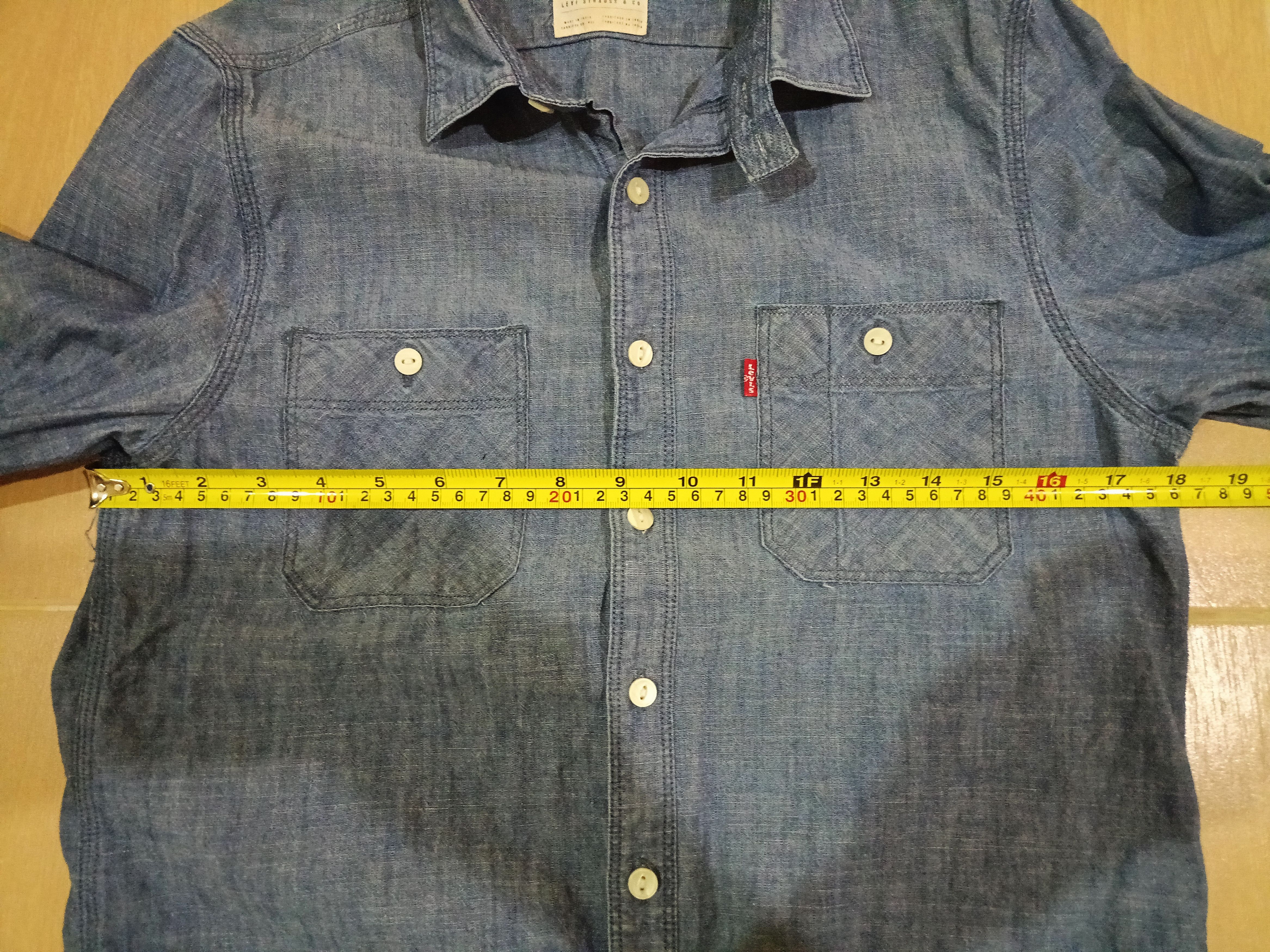 Levi's Levi's Long Sleeve Shirt Size US XS / EU 42 / 0 - 5 Thumbnail