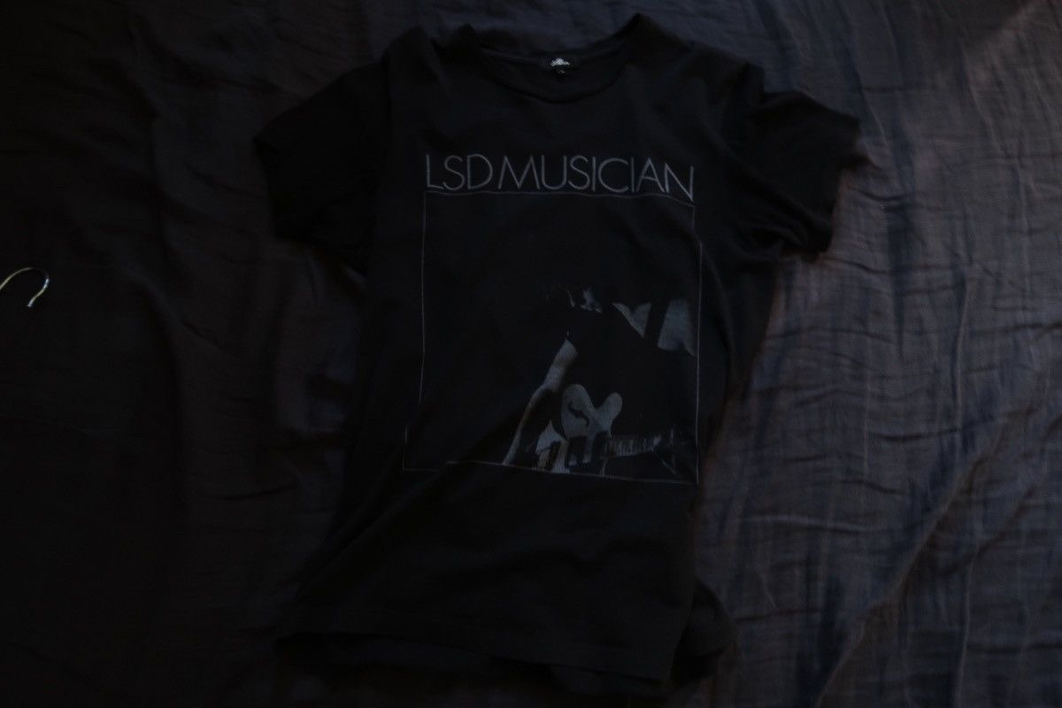 Lad Musician LSD musician black t-shirt Size US M / EU 48-50 / 2 - 2 Thumbnail