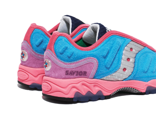 Saucony Saucony Jae Tips Matrix No Shoes In The House Splash Orchid Size US 8.5 / EU 41-42 - 2 Thumbnail