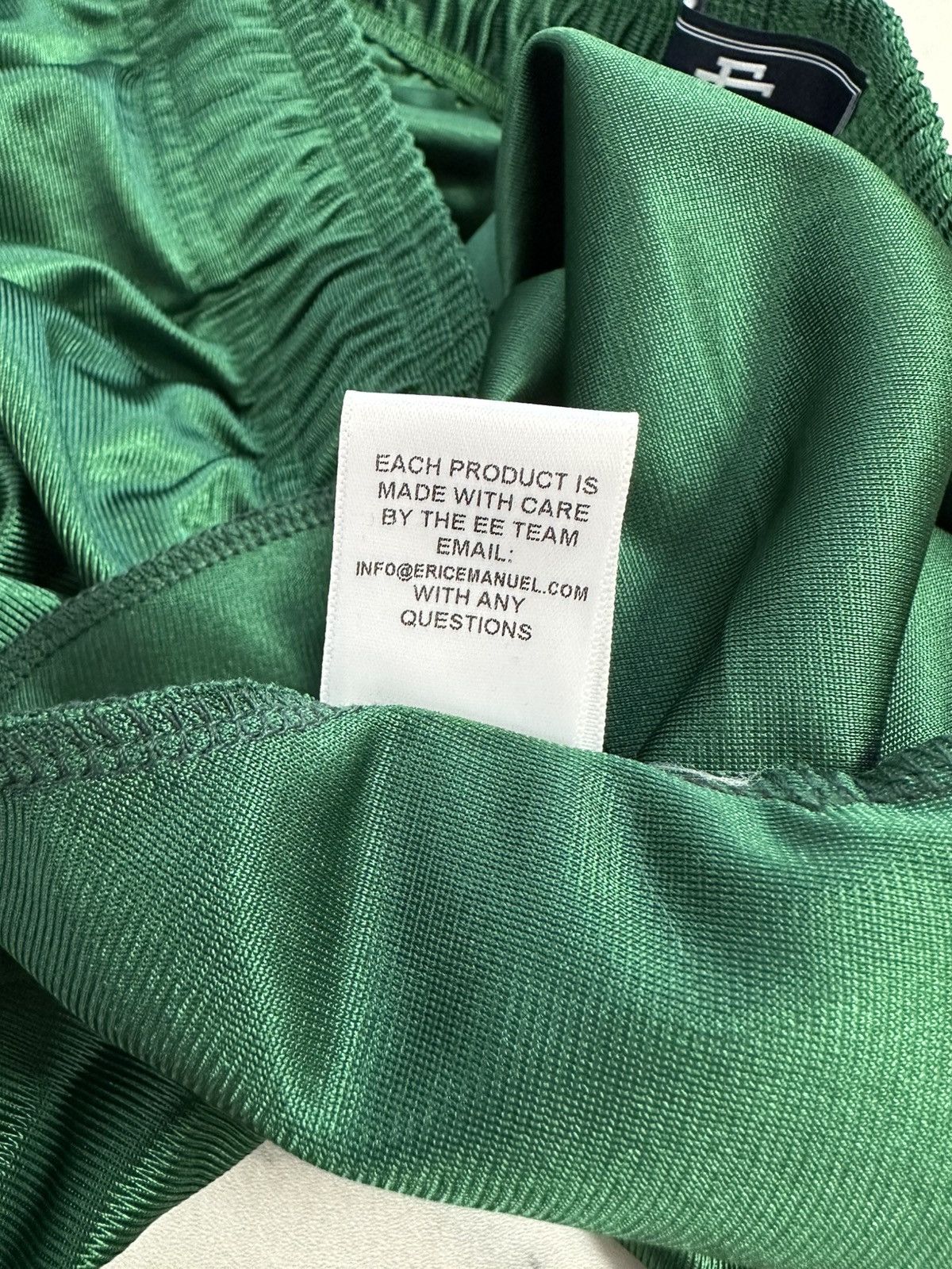 Eric Emanuel Eric Emanuel EE Baggy Shorts ‘Green’ Size US 34 / EU 50 - 5 Thumbnail