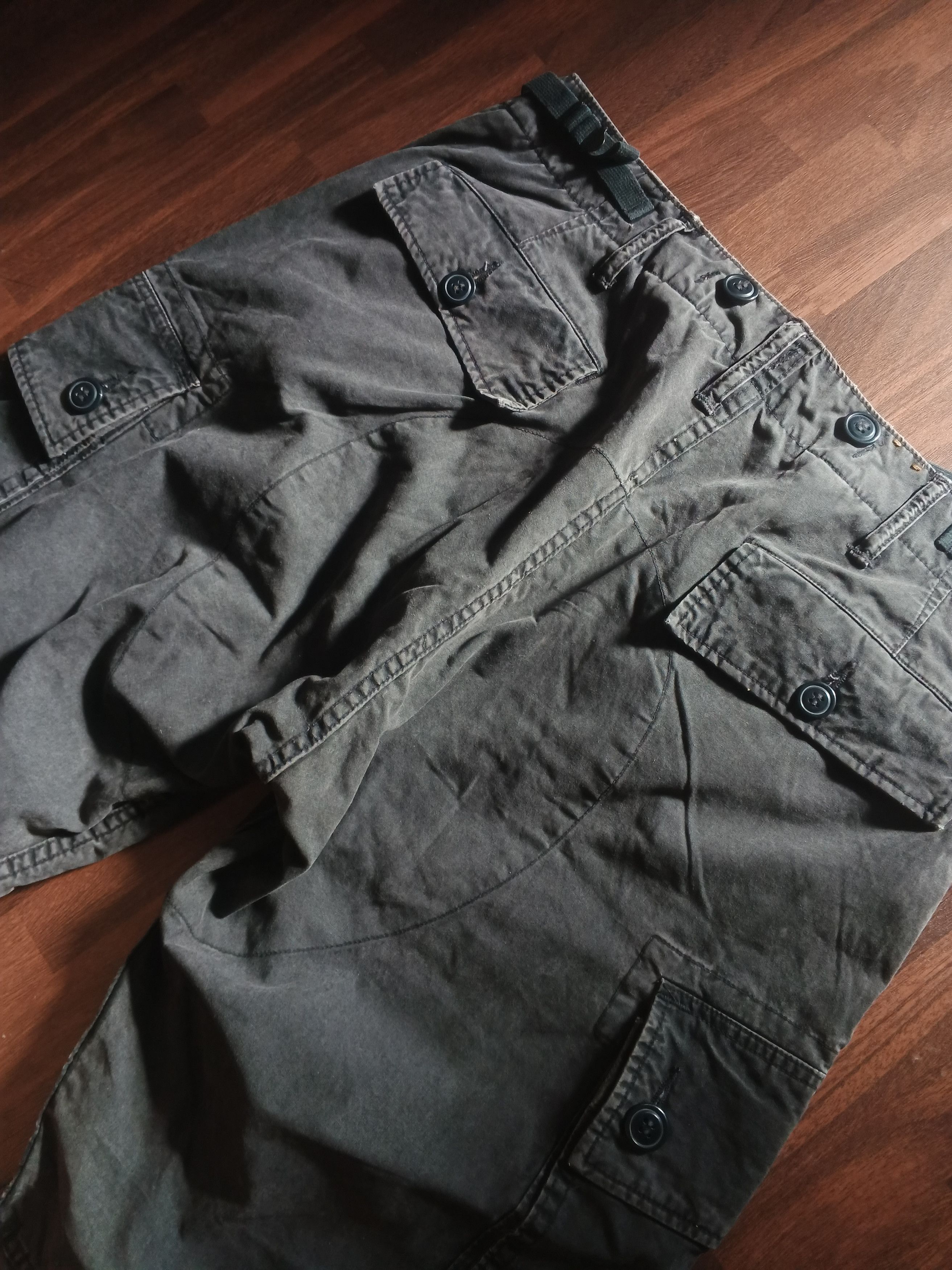 RRL Ralph Lauren × Vintage RRL RALPH LAUREN MILITARY CARGO PANTS Size US 32 / EU 48 - 9 Thumbnail