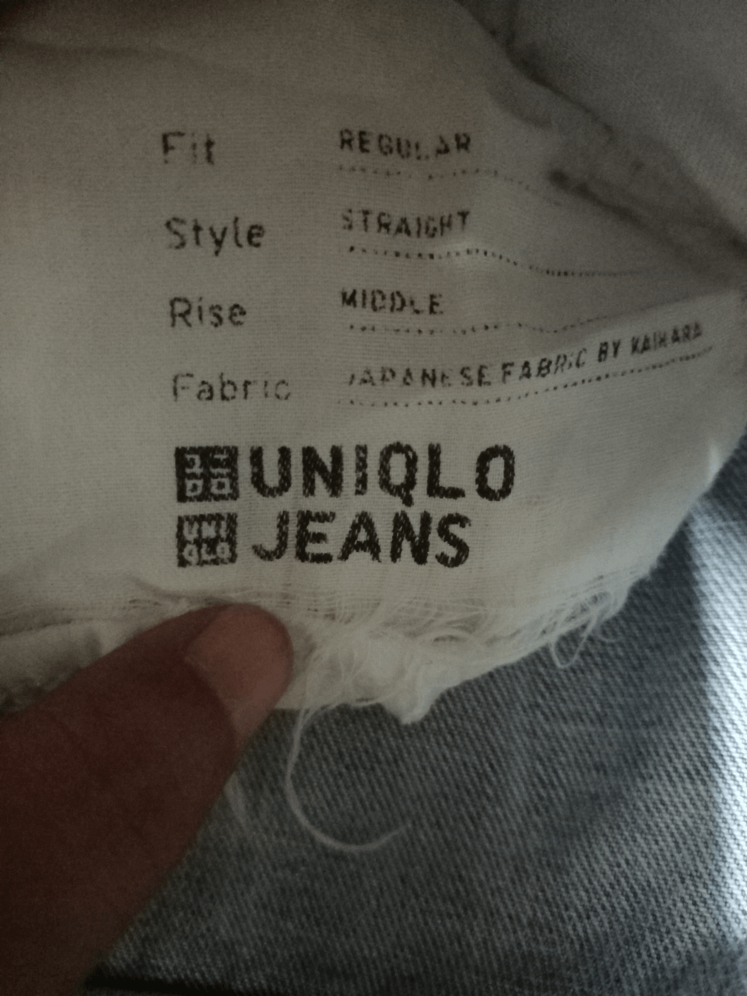 Japanese Brand × Uniqlo Vintage Japanese Uniqlo Blue Wash Distressed Jeans 30x30 Size US 30 / EU 46 - 12 Thumbnail