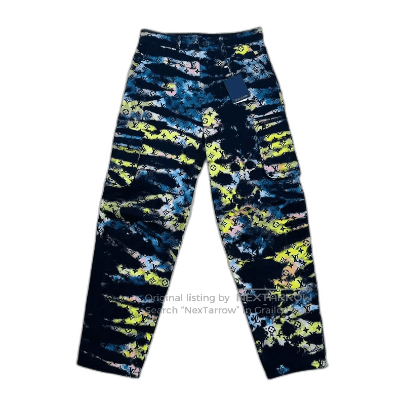 Louis Vuitton Louis Vuitton Rendered Denim Pants for Men. Size US 34 / EU 50 - 1 Thumbnail