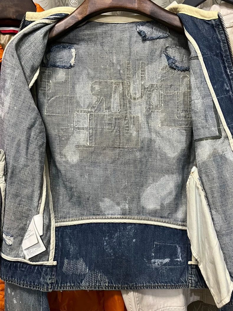 Dsquared2 Dsquared2 Dsquared2 Distressed Denim Jacket Size 48-2506 Size US M / EU 48-50 / 2 - 5 Thumbnail