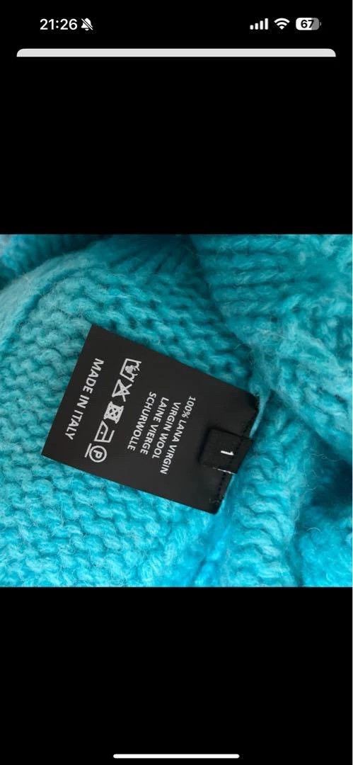 Raf Simons Raf Simons Size1 21AW large silhouette knitwear sweater Size XS / US 0-2 / IT 36-38 - 5 Thumbnail