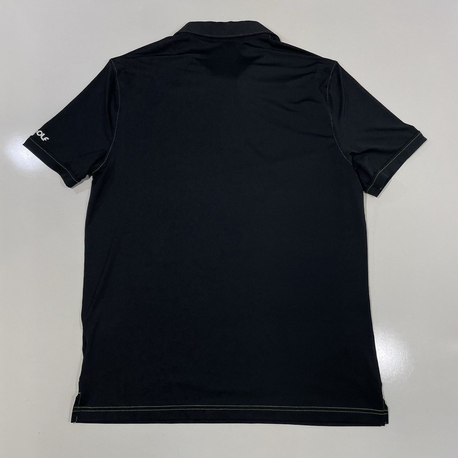 Callaway Golf LIV Golf GC Dotty Polo Shirt Men’s M Black Solid Knit Tech Size US M / EU 48-50 / 2 - 5 Thumbnail
