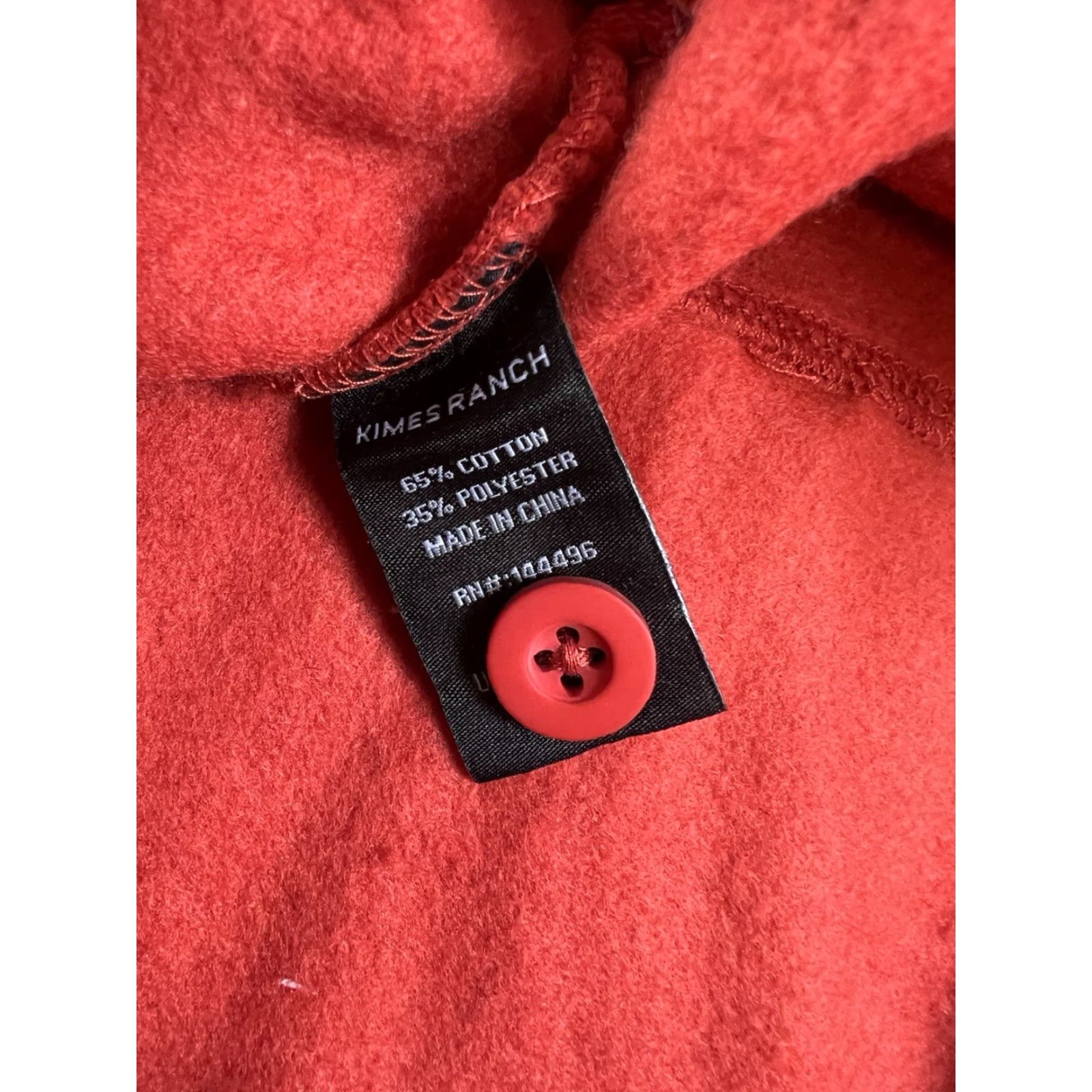 Vintage Kimes Ranch Women’s Western Amigo Hoodie NWT Burnt Red & Brown Size 2XL Size XXL / US 16-18 / IT 52-54 - 7 Thumbnail