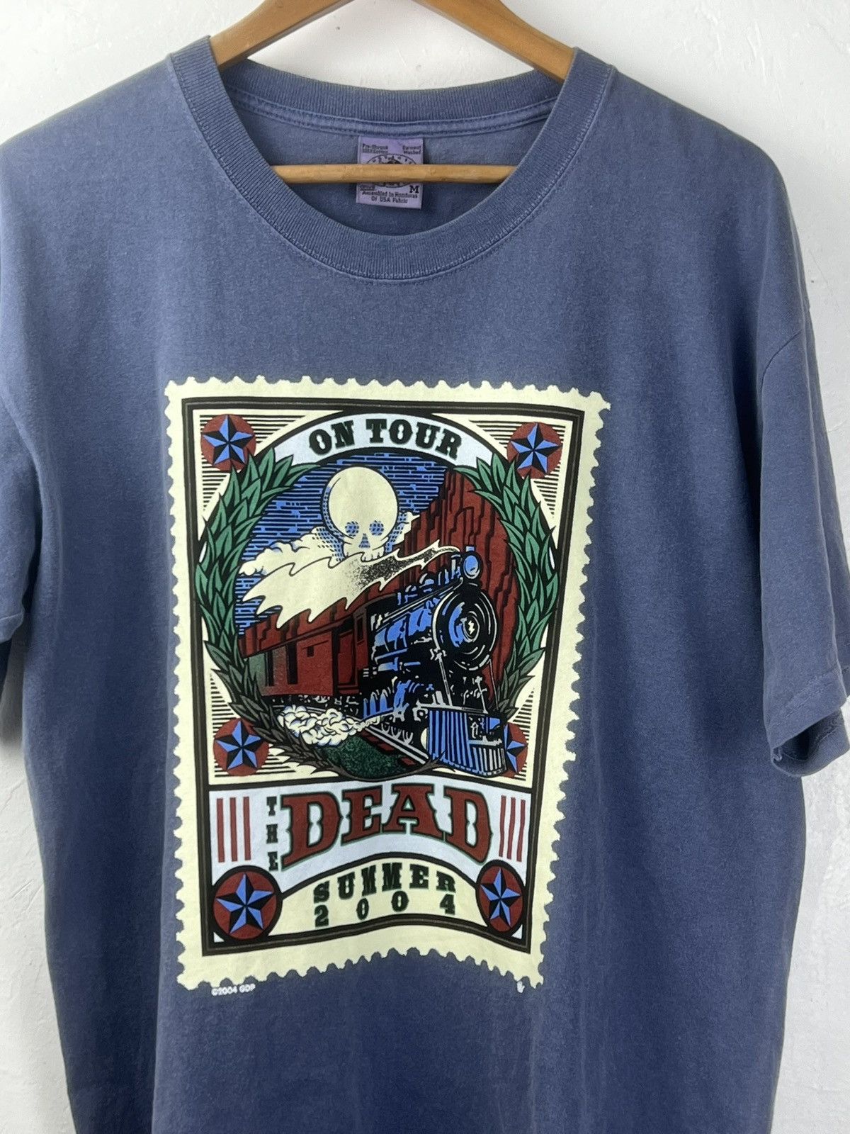 Vintage Vintage Grateful Dead Summer 2004 Tour T-Shirt Size US M / EU 48-50 / 2 - 2 Thumbnail