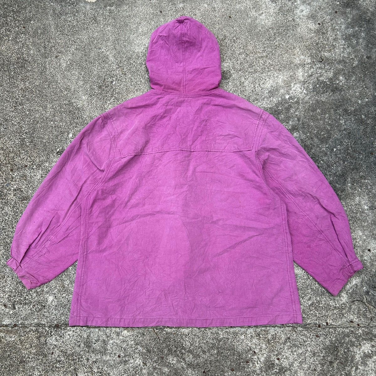 RRL Ralph Lauren Vintage 80s-90s Polo Ralph Lauren Toggle Hoodie Sun Faded Size US L / EU 52-54 / 3 - 12 Thumbnail