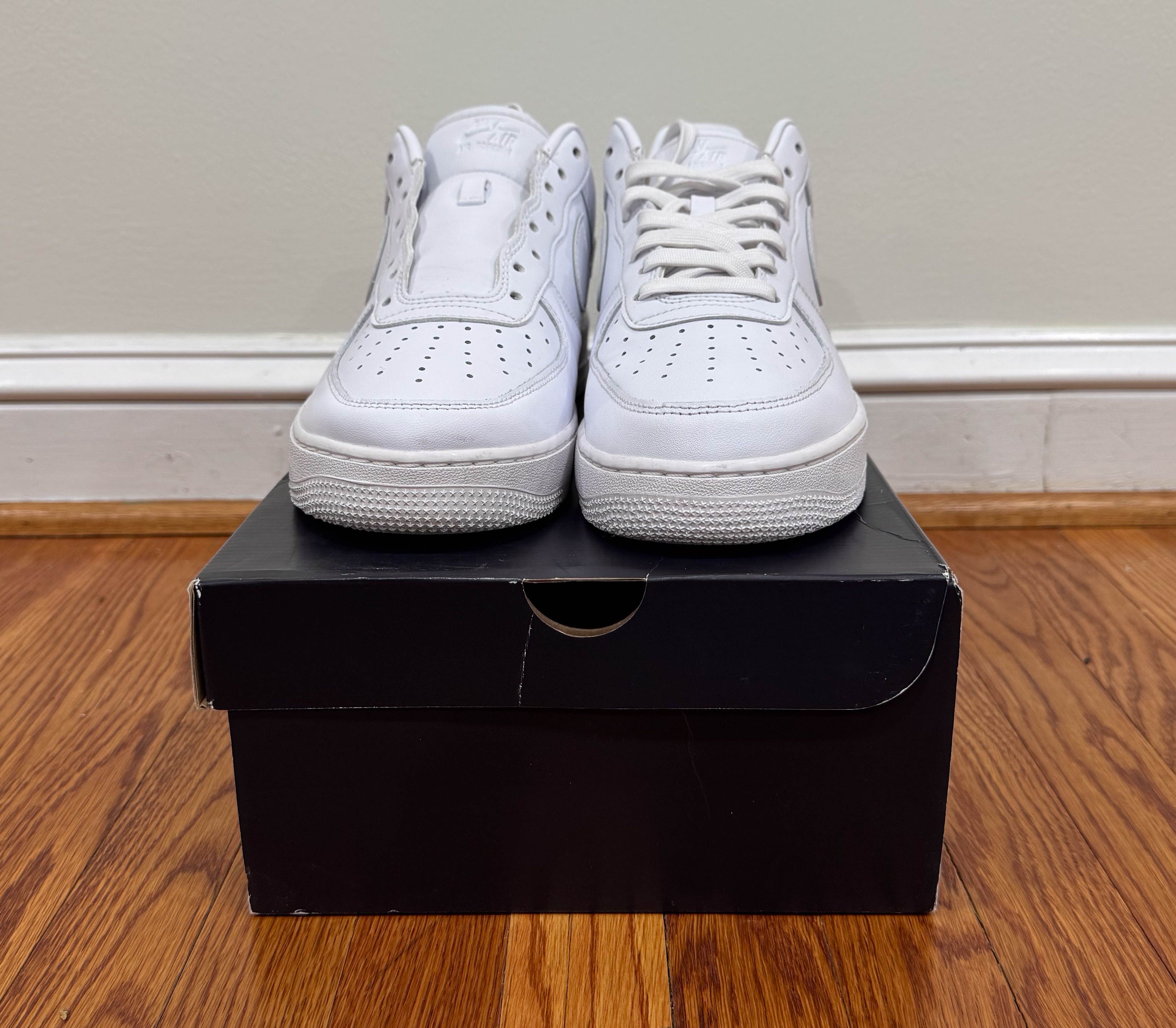 Nike Nike Air Force 1 Low '07 Fresh White Size US 10.5 / EU 43-44 - 4 Thumbnail
