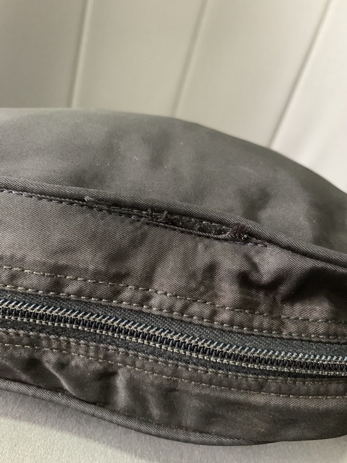 Prada Vintage Prada Black Sling Messenger Crossbody Bag Size ONE SIZE - 11 Thumbnail