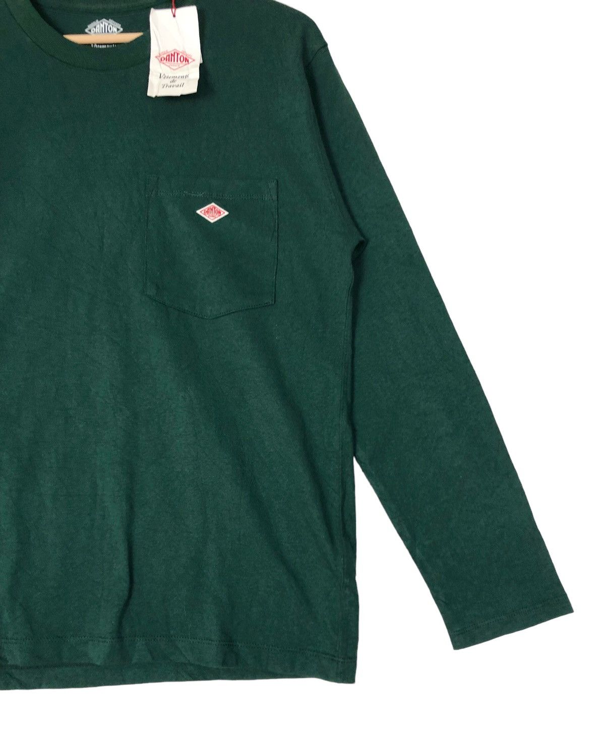 Danton × Japanese Brand Danton Single Pocket Longsleeve T shirt Size US M / EU 48-50 / 2 - 5 Thumbnail