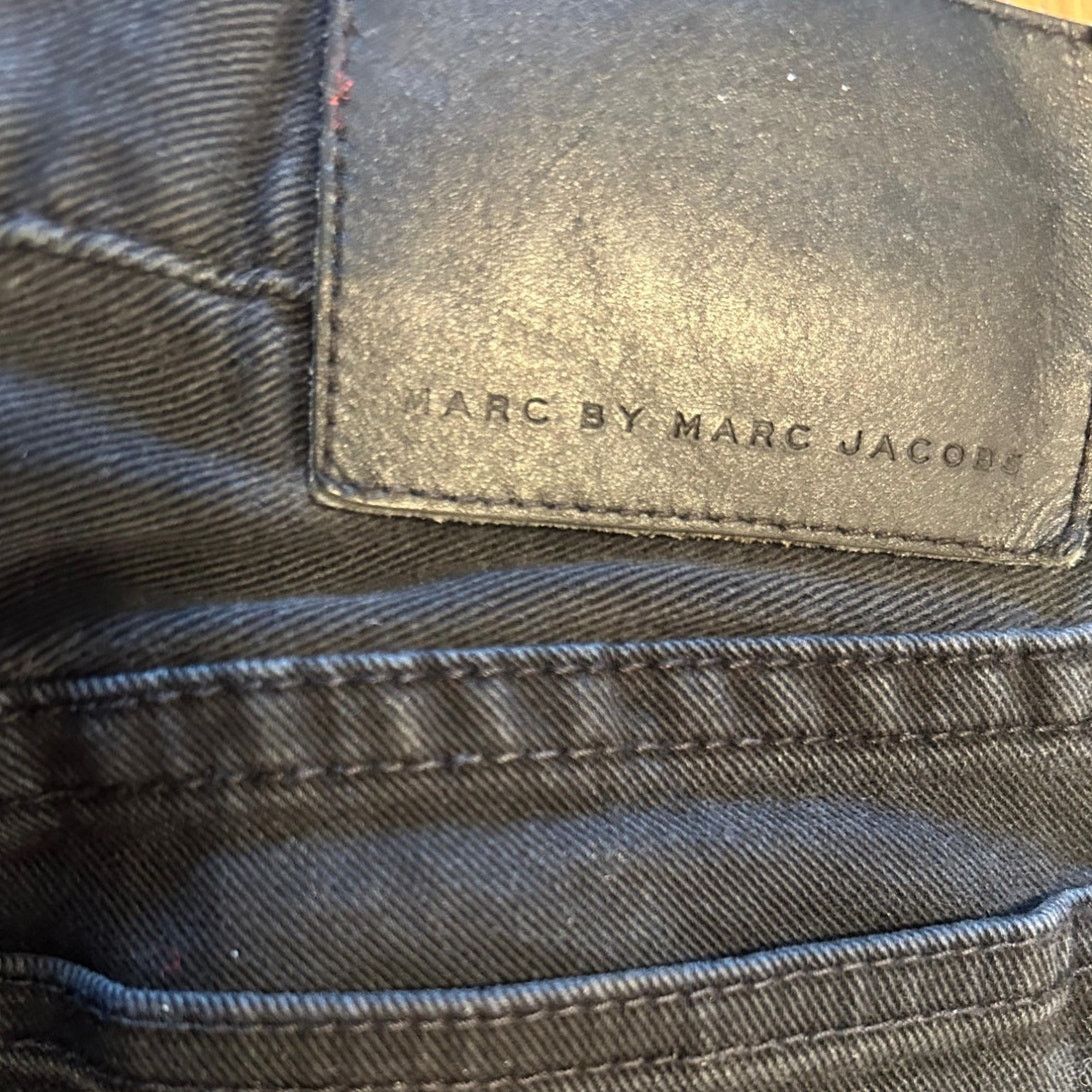 Marc Jacobs Marc Jacobs MJ 113 Low Rise Skinny Black Jeans 28x34 Size 28" / US 6 / IT 42 - 6 Thumbnail