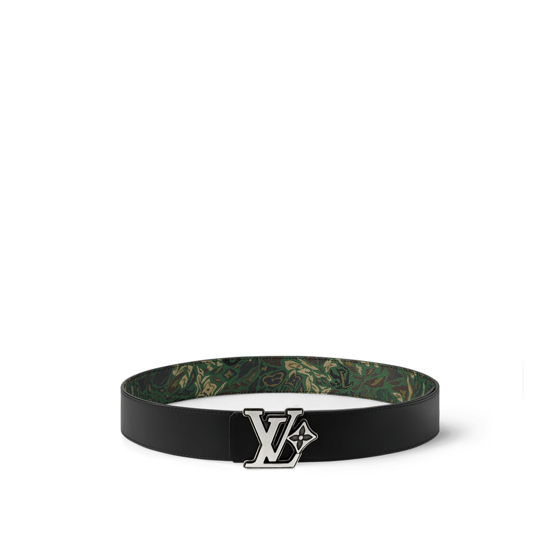 Louis Vuitton LV Flower Camoflage 40MM Reversible Belt Size ONE SIZE - 4 Thumbnail
